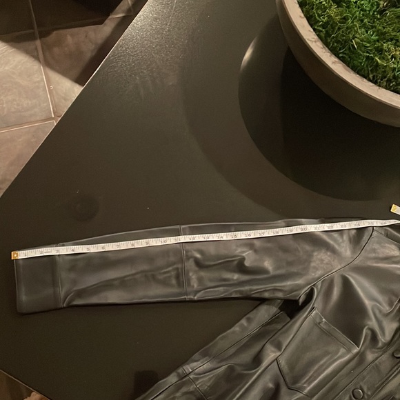 ZARA leather shirt dress - Picture 11 of 12